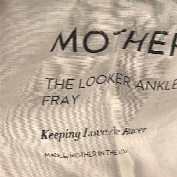Mother -Keeping Love Alive Racer Fray Jeans - Picture 10 of 16
